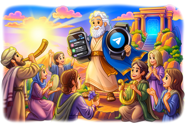 Telegram 智能手表应用更新